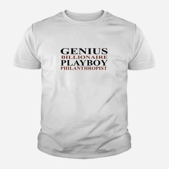 Genius Billionaire Philanthropist Youth T-shirt | Crazezy DE