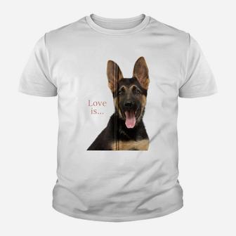 German Shepherd Shirt Shepard Dog Mom Dad Love Pet Puppy Tee Zip Hoodie Youth T-shirt | Crazezy