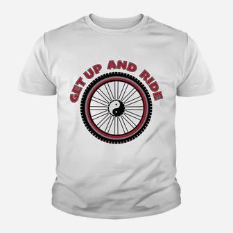 "Get Up And Ride" The Gap And C&O Canal Book Sweatshirt Youth T-shirt | Crazezy CA
