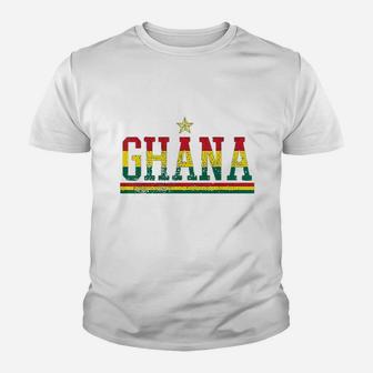 Ghana Country Flag Youth T-shirt | Crazezy