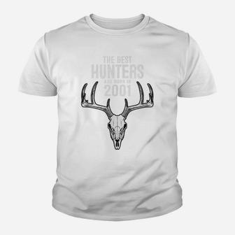 Gift For 20 Year Old Deer Hunter Hunting 2001 20Th Birthday Youth T-shirt | Crazezy UK