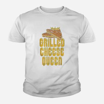 Gift For The Queen Grilled Cheese Maker Of The House Youth T-shirt - Thegiftio UK