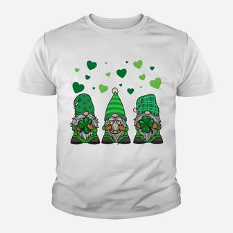 Gnome Leprechaun Green Gnomes Tomte St Patrick's Day Gift Youth T-shirt | Crazezy