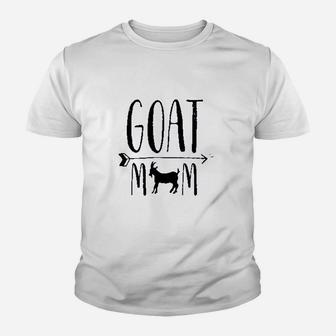 Goat Mom For Pet Owner Or Farmer Youth T-shirt | Crazezy AU