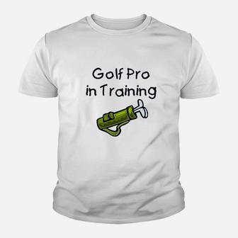 Golf Pro In Training Youth T-shirt | Crazezy CA
