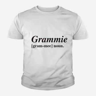 Grammie Definition Youth T-shirt | Crazezy UK