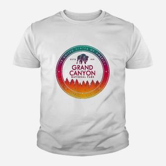 Grand Canyon National Park Arizona Emblem Youth T-shirt | Crazezy AU