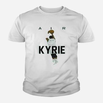 Green Boston Kyrie Air Pic Hooded Youth T-shirt | Crazezy