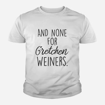 Gretchen Weiners Pink Graphic Youth T-shirt | Crazezy CA