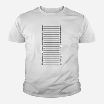 Hair Length Check Marker Youth T-shirt | Crazezy CA