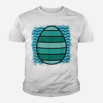 Happy Easter Egg Hunting Cute Retro Art-Work Youth T-shirt | Crazezy UK