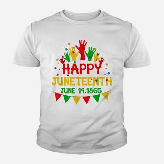 Happy Juneteenth Day Freedom Gift Youth T-shirt | Crazezy CA