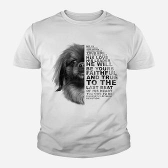 He Is Your Friend Your Partner Your Dog Pekingese Dogs Lover Youth T-shirt | Crazezy