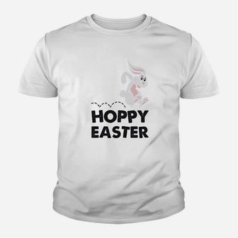 Hoppy Easter Youth T-shirt | Crazezy