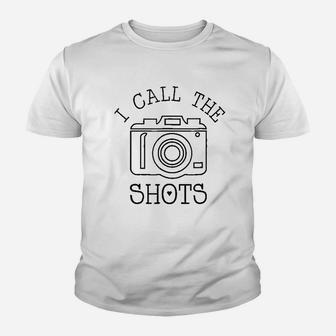 I Call The Shots Youth T-shirt | Crazezy