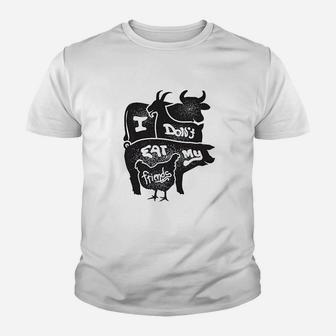 I Dont Eat My Friends Youth T-shirt | Crazezy CA