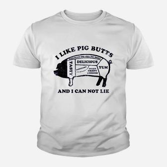 I Like Pig Buts Youth T-shirt | Crazezy DE