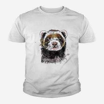 I Love Ferret Youth T-shirt | Crazezy