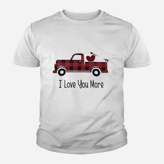 I Love You More Youth T-shirt | Crazezy