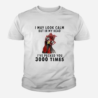 I May Look Calm Youth T-shirt | Crazezy DE