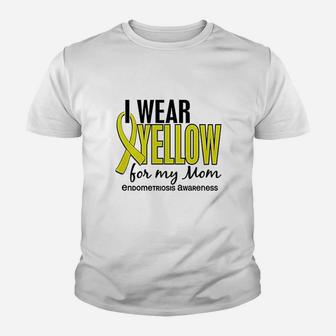 I Wear Yellow 10 Endometriosis Youth T-shirt | Crazezy DE