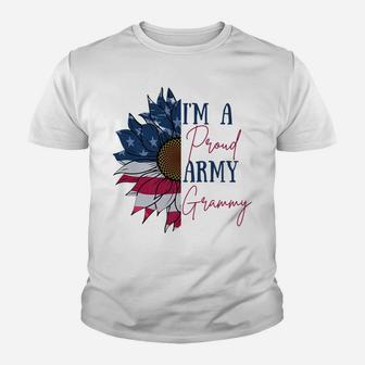 I'm A Proud Army Grammy - Military Family Youth T-shirt | Crazezy DE