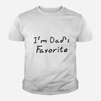 Im Dads Favorite Fathers Day Youth T-shirt | Crazezy