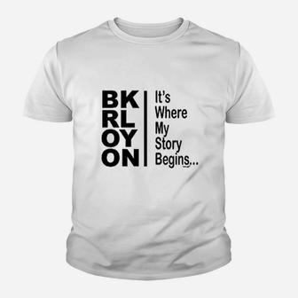 It Is Where My Story Begins Youth T-shirt | Crazezy DE