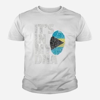 It's In My Dna Bahama Bahamian Flag Men Women Pride Roots Youth T-shirt | Crazezy AU