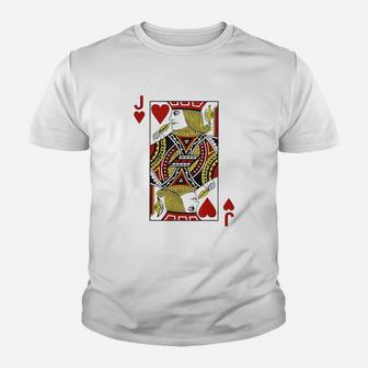 Jack Of Hearts Youth T-shirt | Crazezy