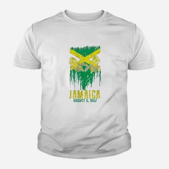 Jamaican Independence Day Women Proud Jamaica Flag Youth T-shirt | Crazezy DE