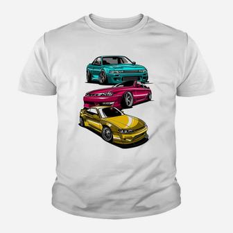 Jdm Legend Retro Gaming Racecar Tuning Car Youth T-shirt | Crazezy AU