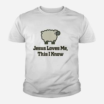 Jesus Loves Me This I Know Youth T-shirt | Crazezy