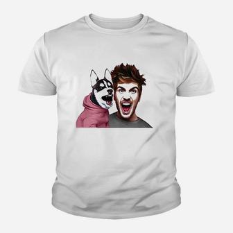 Joey Graceffa Cool Art Youth T-shirt | Crazezy