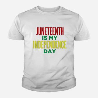 Juneteenth Freedom Apparel Youth T-shirt | Crazezy UK