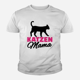 Katzen Mama Kinder Tshirt, Ideal für Katzenbesitzerinnen - Seseable