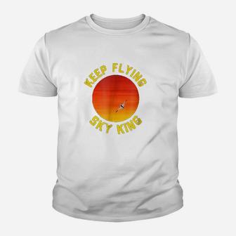 Keep Flying Sky King Youth T-shirt | Crazezy