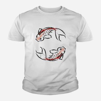 Koi Fish Youth T-shirt | Crazezy
