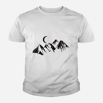 Lets Go Camping The Mountains Are Calling Youth T-shirt | Crazezy