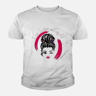 Lipstick Lesbian Youth T-shirt | Crazezy AU
