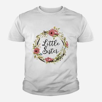 Little Sister Big Sister Youth T-shirt | Crazezy