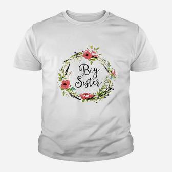 Little Sister Floral Youth T-shirt | Crazezy AU