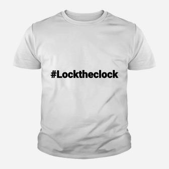 Lock The Clock No More Daylight Savings Time Awareness Youth T-shirt | Crazezy AU