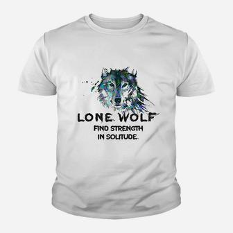Lone Wolf Youth T-shirt | Crazezy UK