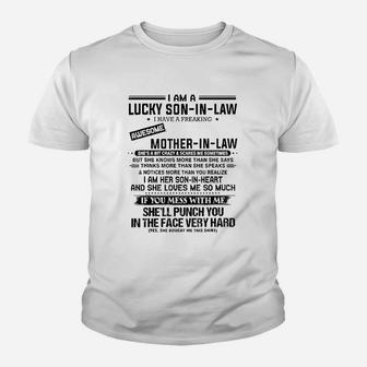 Lucky Son In Law Youth T-shirt | Crazezy