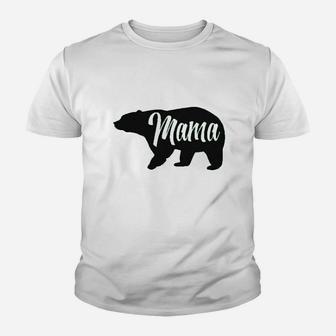 Mama Bear Best Mom Of Boys Youth T-shirt | Crazezy
