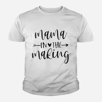 Mama In The Making Youth T-shirt | Crazezy CA
