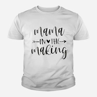 Mama In The Making Youth T-shirt | Crazezy