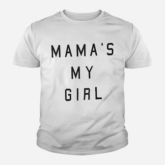 Mama Is My Girl Youth T-shirt | Crazezy