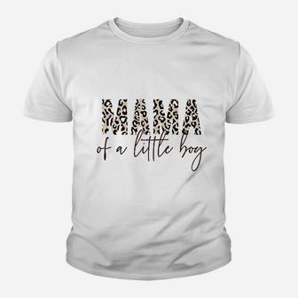 Mama Of A Little Boy Youth T-shirt | Crazezy DE